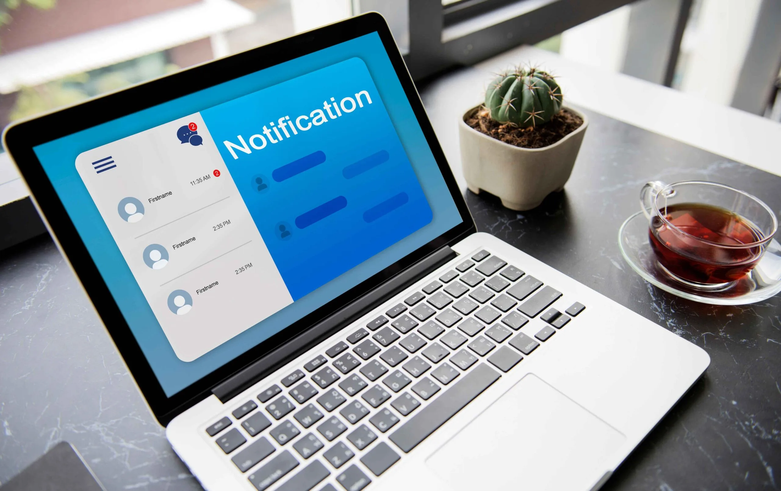 Automated email notifications updating customers on orders, deliveries, and important updates.